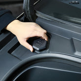 Cybertruck Accessories Windshield Washer Fluid Filler Cap Trim Cover CTmods® (Carbon Fiber Pattern ABS)